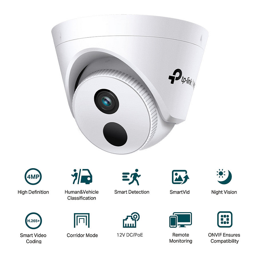 TP-Link Omada IPCam VIGI C440I(2.8mm) 4MP Full-Color Turret