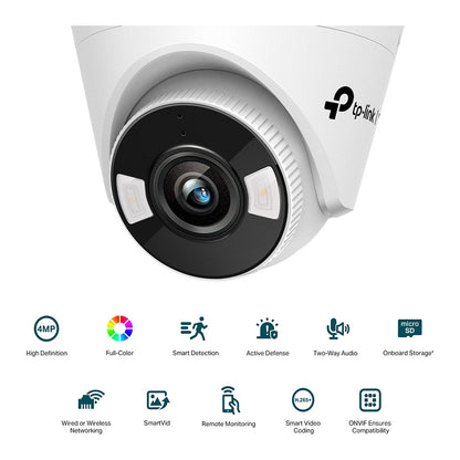 TP-LINK VIGI C440 (4mm) 4MP Full-Color Turret Network Camera