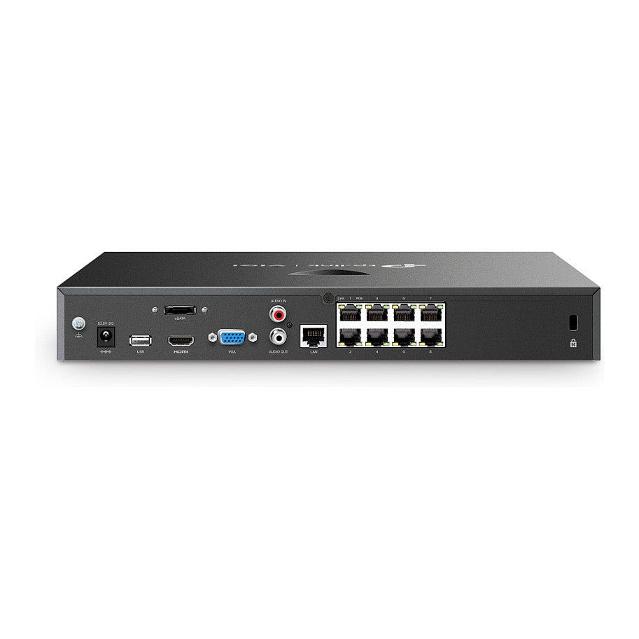 TP-Link Omada IPCam VIGI NVR2008H-8MP-2TB 8 Channel PoE+