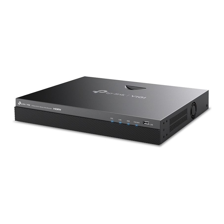 TP-Link Omada IPCam VIGI NVR2008H-8MP-2TB 8 Channel PoE+