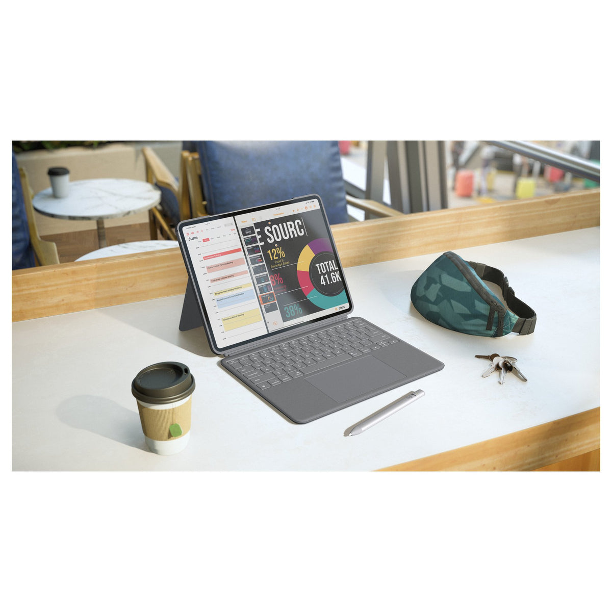 Logitech COMBOTOUCH FOR IPADAIR 13INCHM2