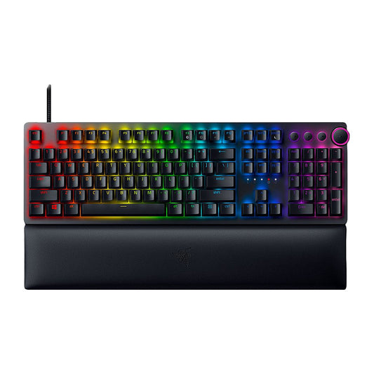 Razer Keyboard Huntsman V2 Gaming (DE) black Full Size.On-the-fly-Makro