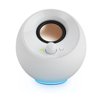 Creative Lautsprecher Pebble SE RGB Stereo. weiß