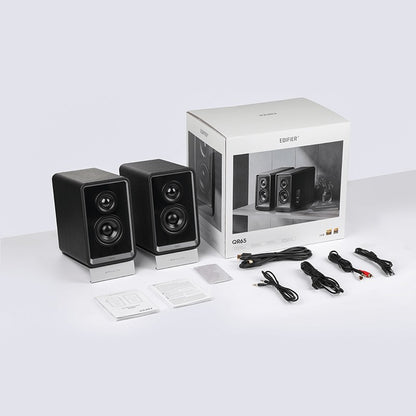 Edifier QR65 Aktive Design-Lautsprecher. RGB. 70Watt schwarz retail