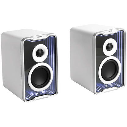 Edifier QR30 Desktoplautsprecher weiss Bluetooth.RGB retail