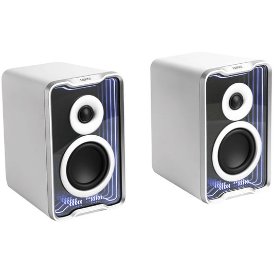 Edifier QR30 Desktoplautsprecher weiss Bluetooth.RGB retail
