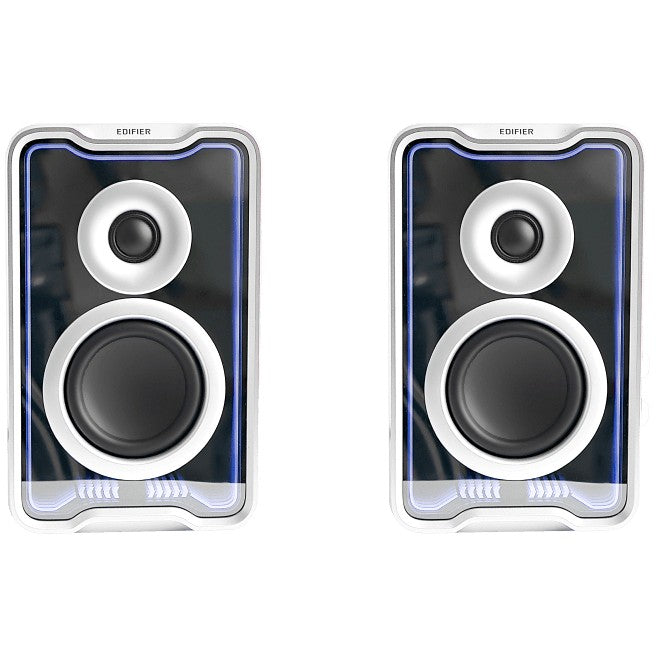 Edifier QR30 Desktoplautsprecher weiss Bluetooth.RGB retail