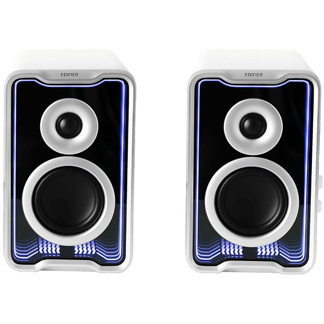 Edifier QR30 Desktoplautsprecher weiss Bluetooth.RGB retail