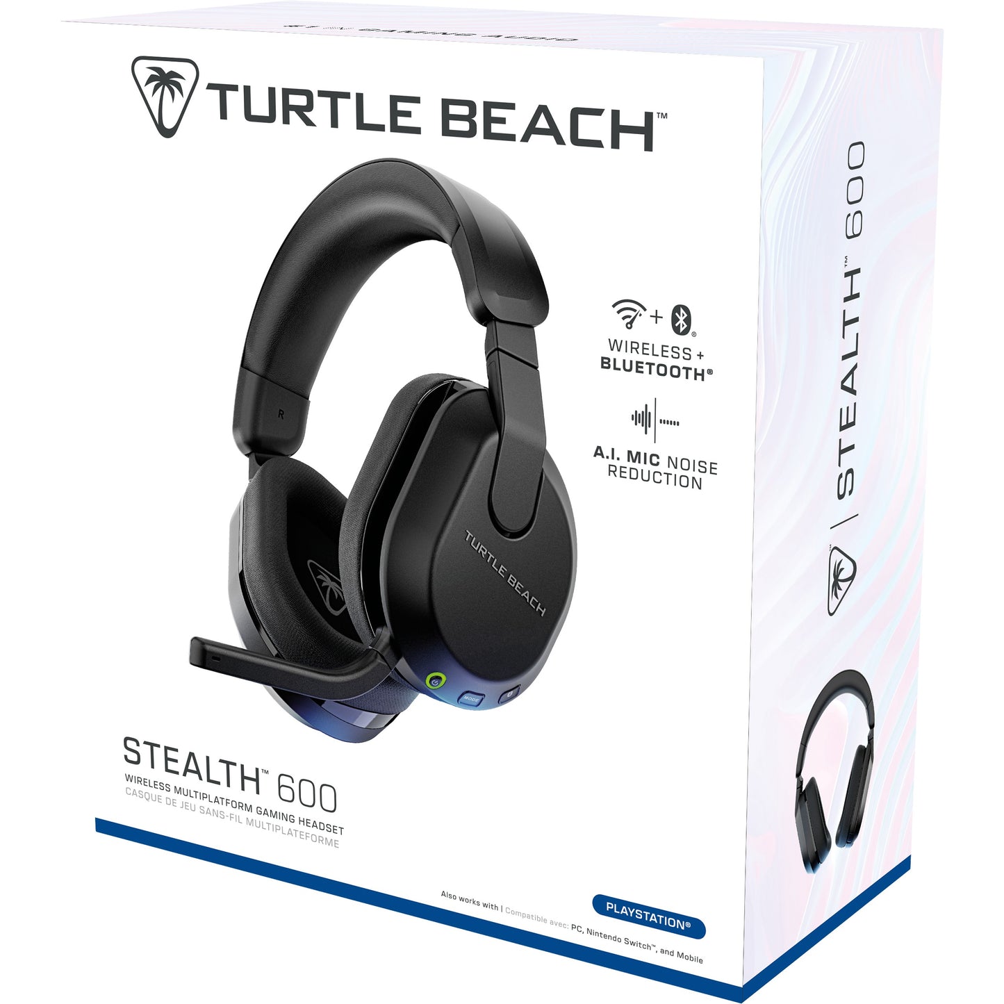 Turtle Beach Stealth 600 GEN3 PS Over-Ear Stereo Headset. Schwarz