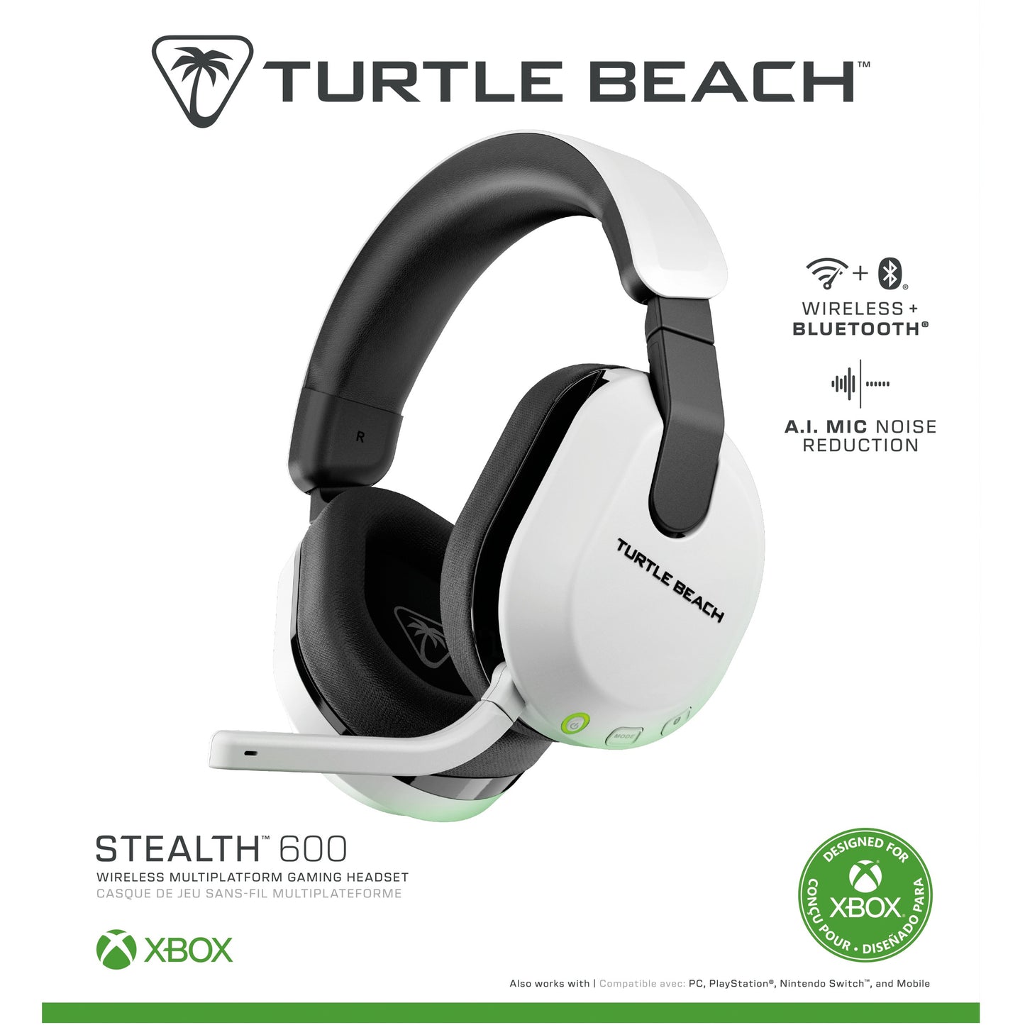 Turtle Beach Stealth 600 GEN3 XB Over-Ear Stereo Headset. Wei