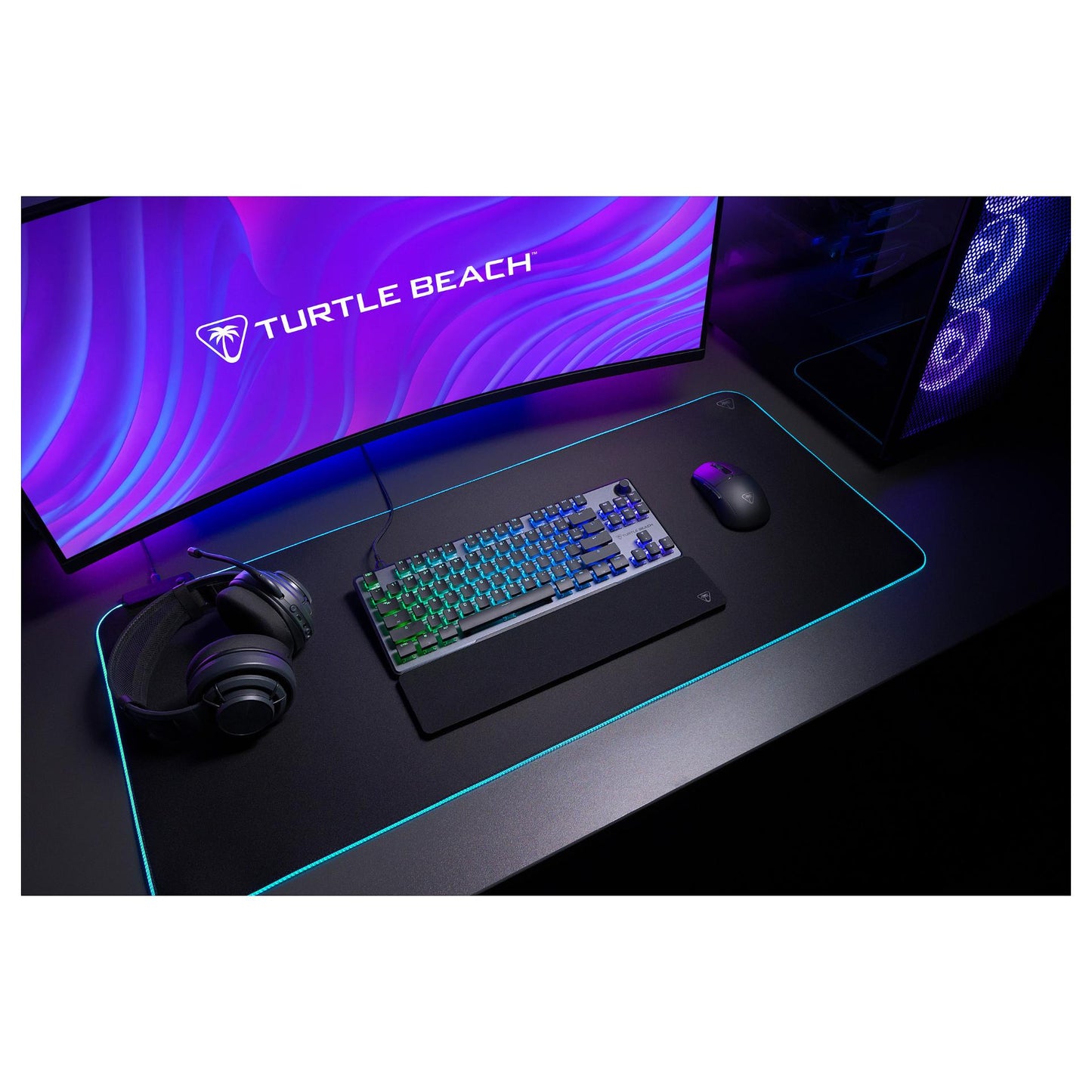 Turtle Beach Vulcan II TKL Pro Gaming-Tastatur. Schwarz