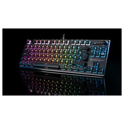 Turtle Beach Vulcan TKL AIMO Gaming-Tastatur. Red Switch