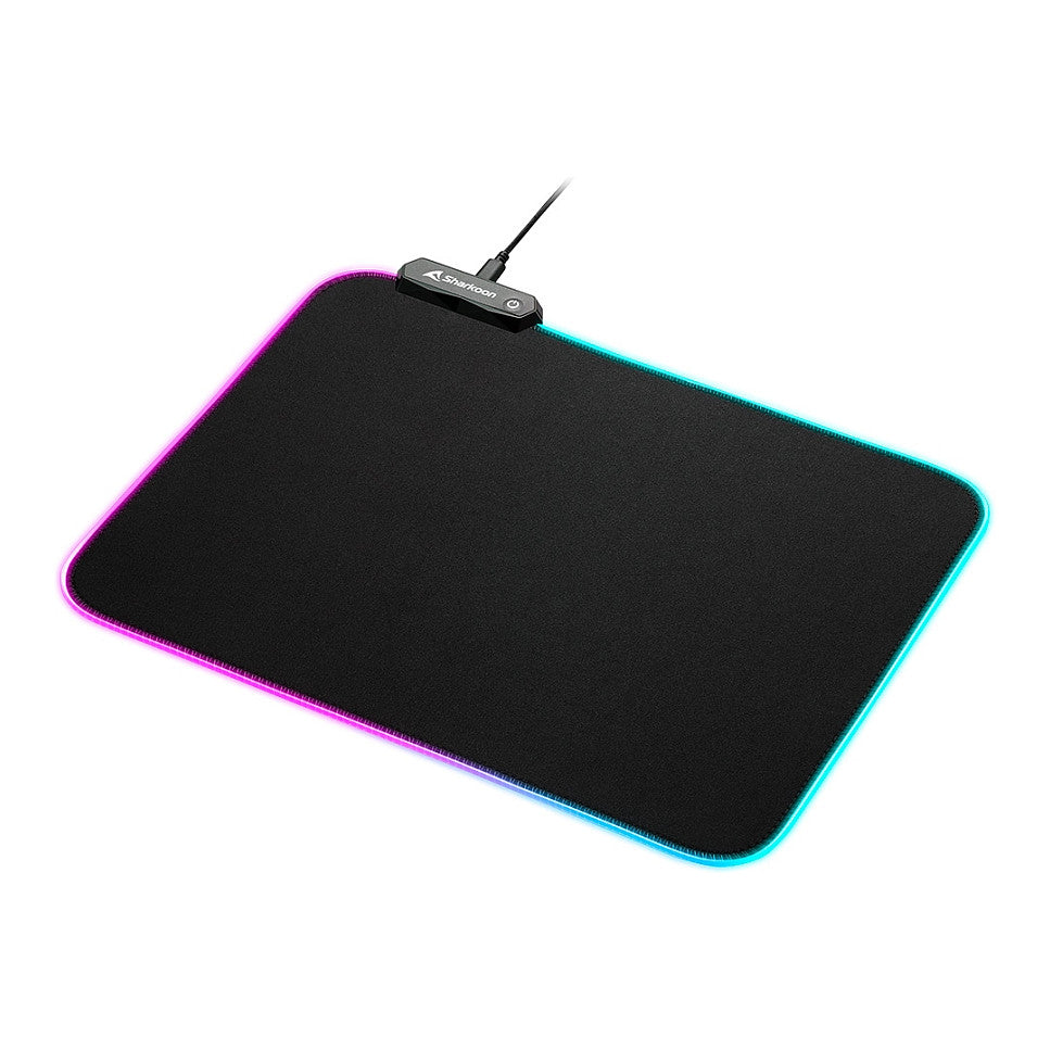 Sharkoon Mauspad mit RGB-Beleuchtung. 360x270x3mm