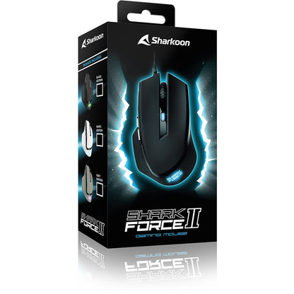 Sharkoon Maus Shark Force II Optisch 6 Tasten 4.200 DPI weiß