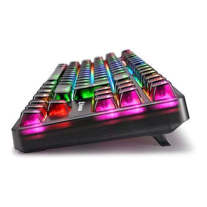 Sharkoon Gaming Tastatur Crystal Shark schwarz DE