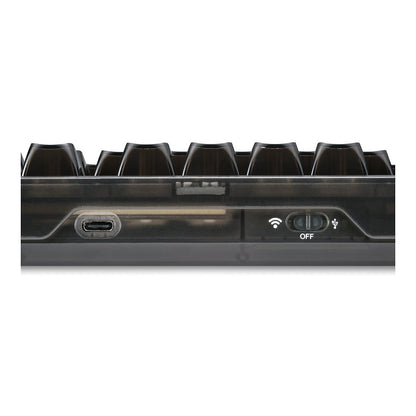 Sharkoon Gaming Tastatur Crystal Shark schwarz DE
