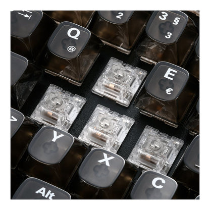 Sharkoon Gaming Tastatur Crystal Shark schwarz DE