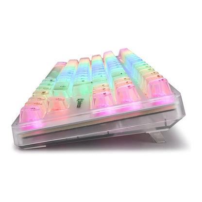Sharkoon Gaming Tastatur Crystal Shark weiß DE
