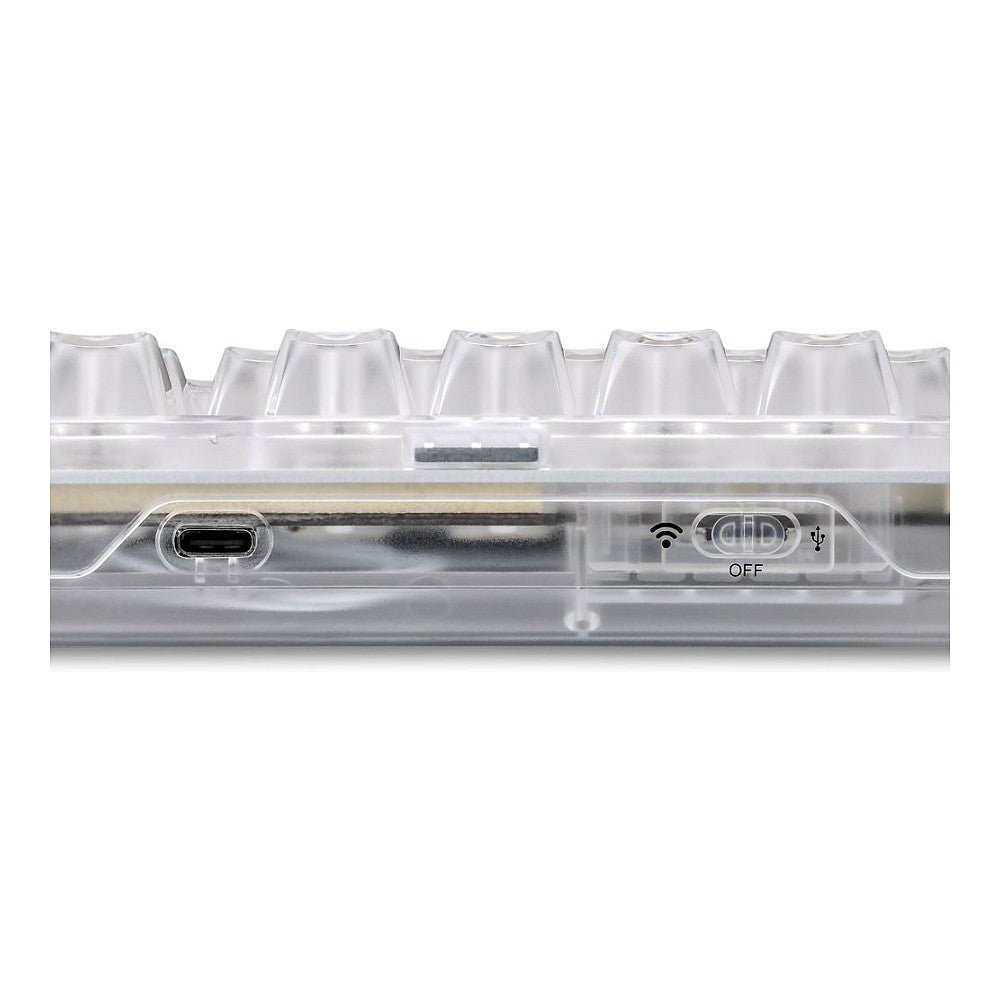 Sharkoon Gaming Tastatur Crystal Shark weiß DE