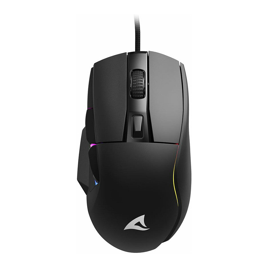 Sharkoon Maus Shark SGM35 Optisch 6 Tasten 6.400 DPI schw