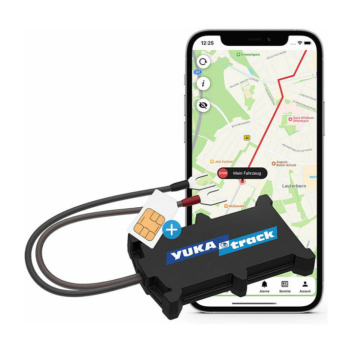 "IoT YUKAtrack easyWire 2G AIO GPS Car Tracker with SIM + Data Flat"