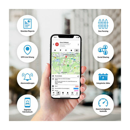 YUKAtrack AIO GPS OBD2 Car Tracker with SIM + Data Flat