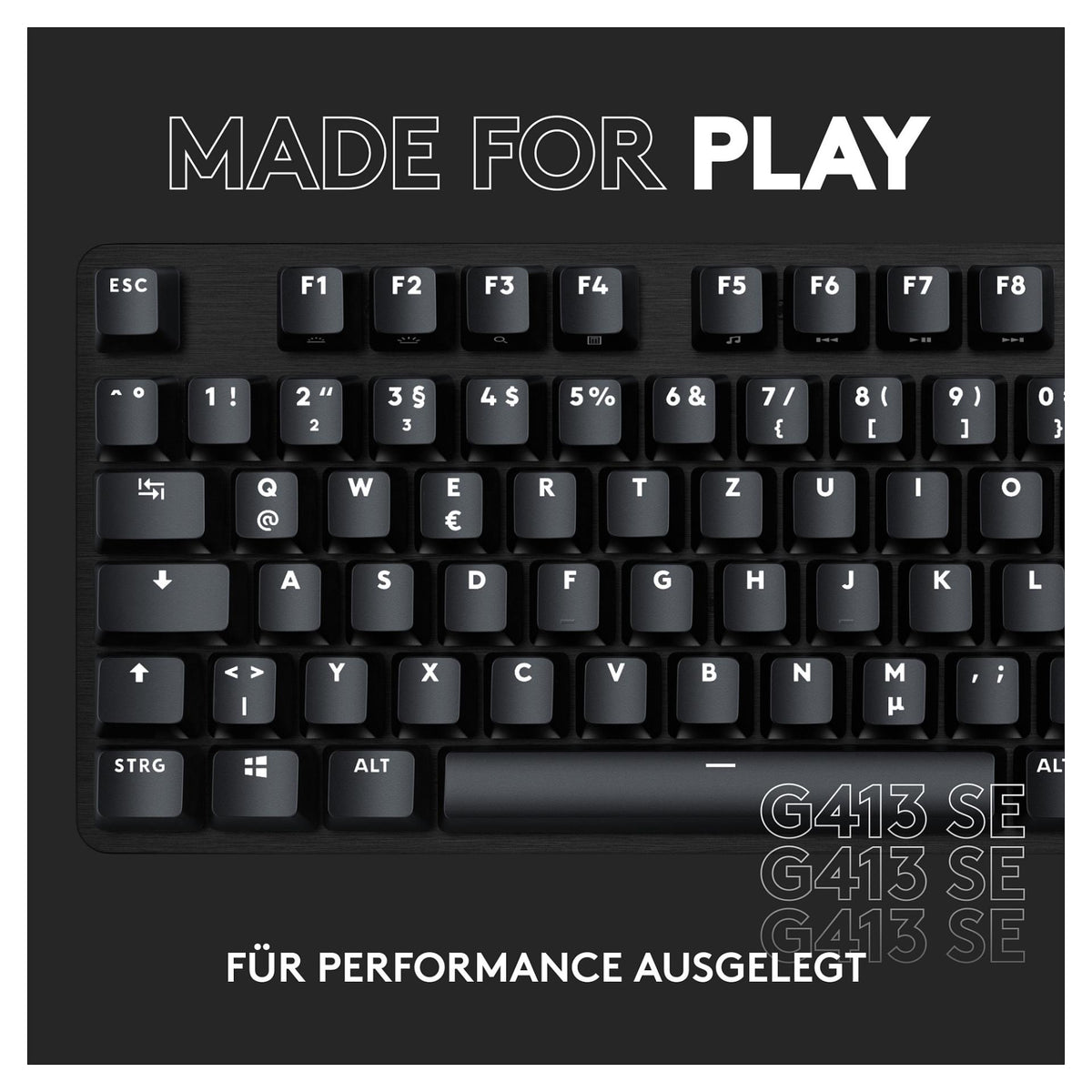 Logitech G413 SE - Black - CH - CENTRAL