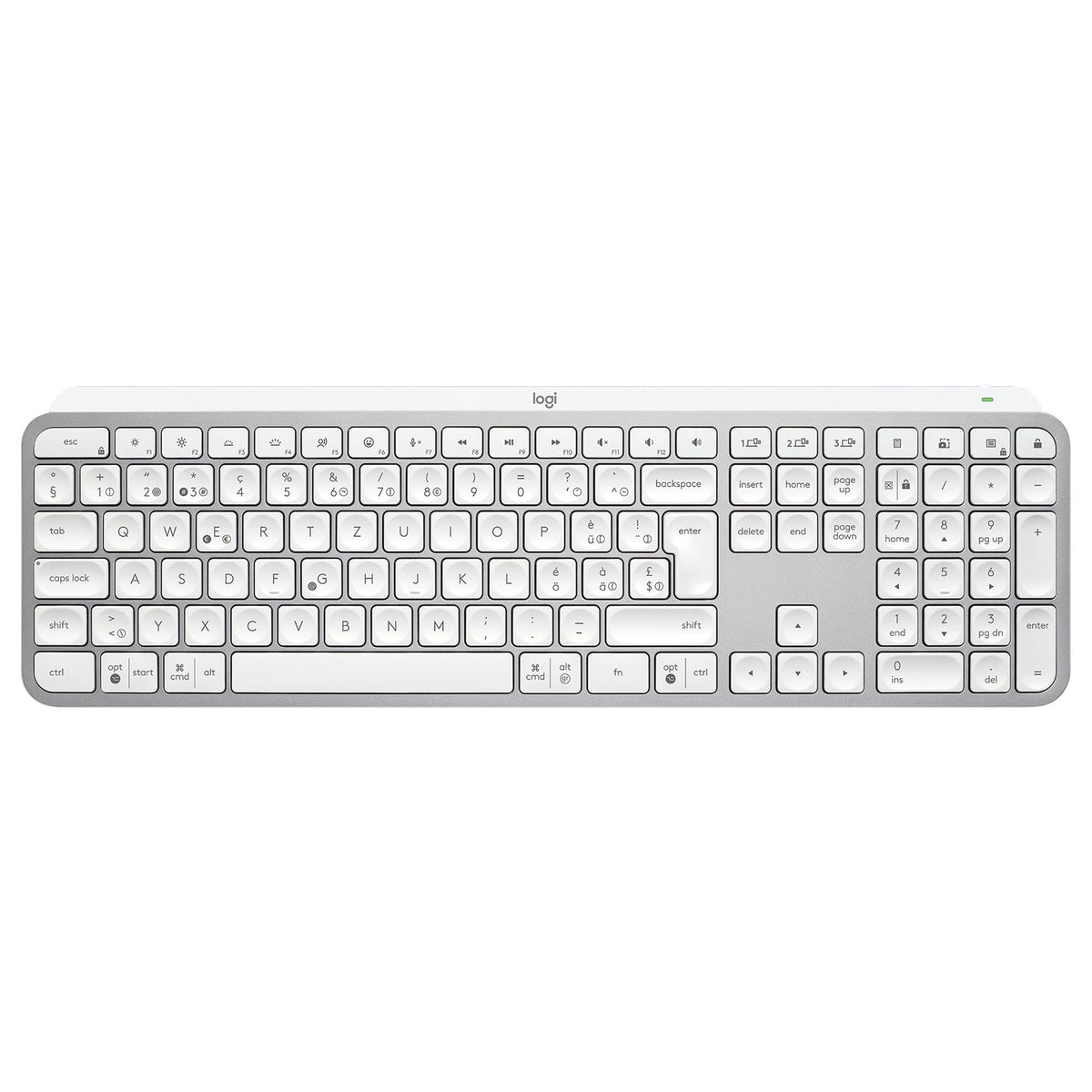 Logitech MX Keys S Pale Grey - BT