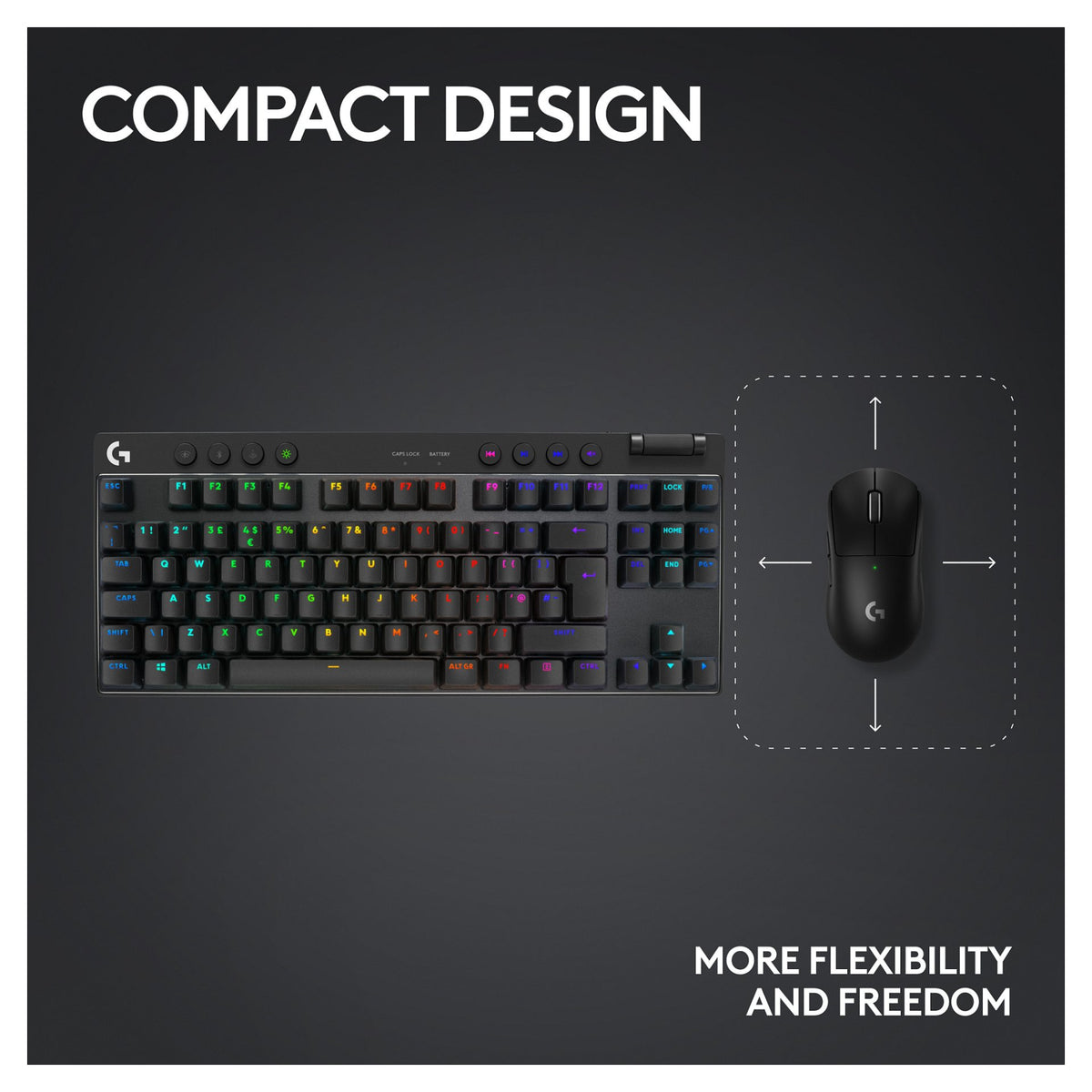 Logitech G PRO X TKL Lightspeed Gaming
