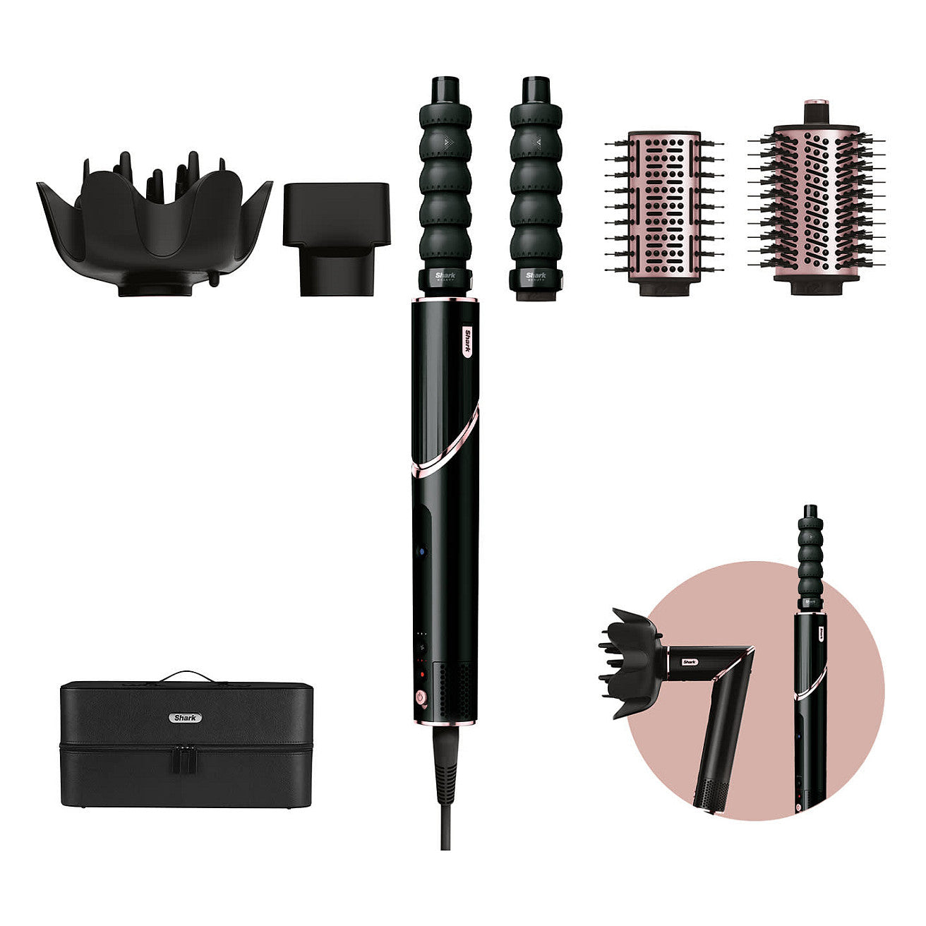 Shark 5in1 Haartrockner HD446EU Schwarz
