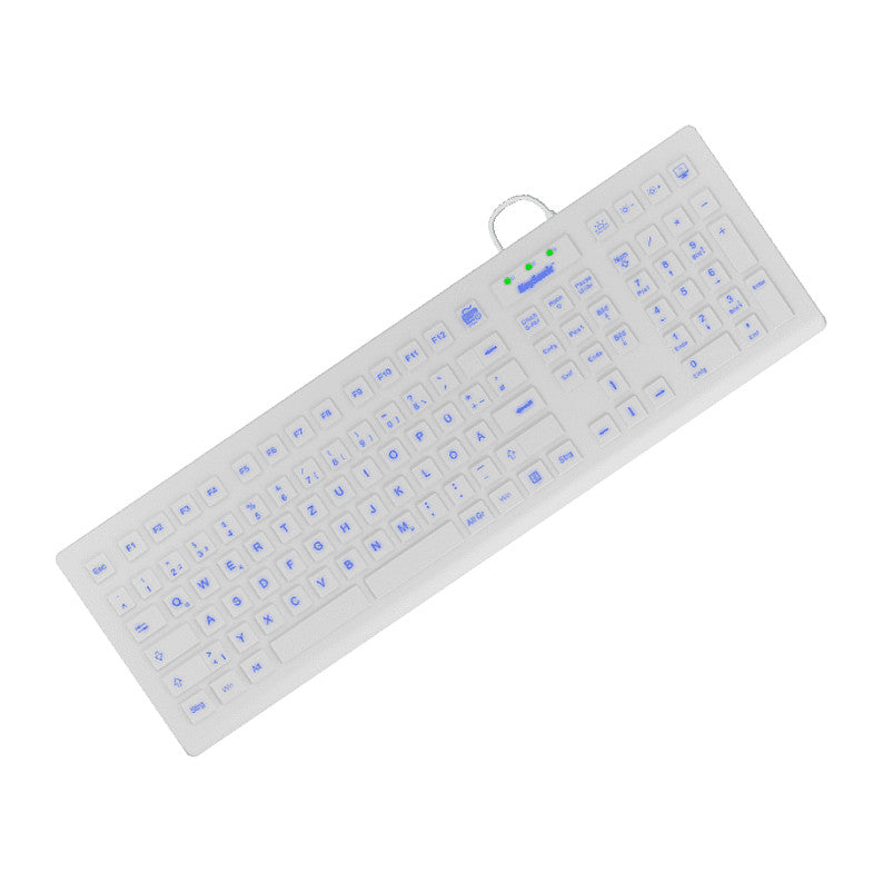 KeySonic -8031INEL-WH (DE) Industrietastatur weiß