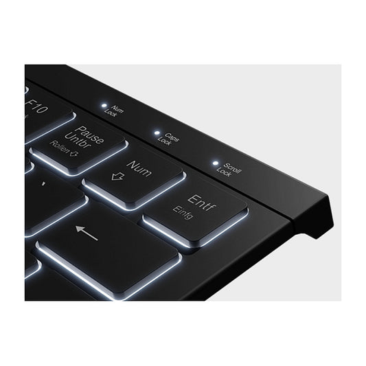 KeySonic KSK-5010ELC (DE) Mini mit Nummernblock schwarz
