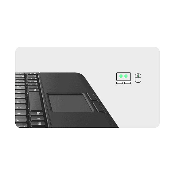 KeySonic KSK-3210ELU (DE) Super-Mini Touchpad schwarz