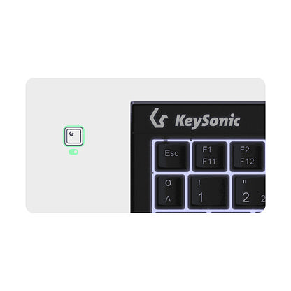KeySonic KSK-3211ELU (DE) Super-Mini Touchpad schwarz
