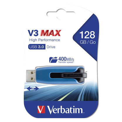 STICK 128GB Verbatim 3.2 V3 Max Black/blue retail