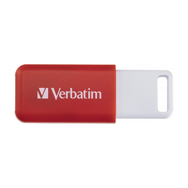 STICK 16GB Verbatim V DataBar USB 2.0 Drive Red retail