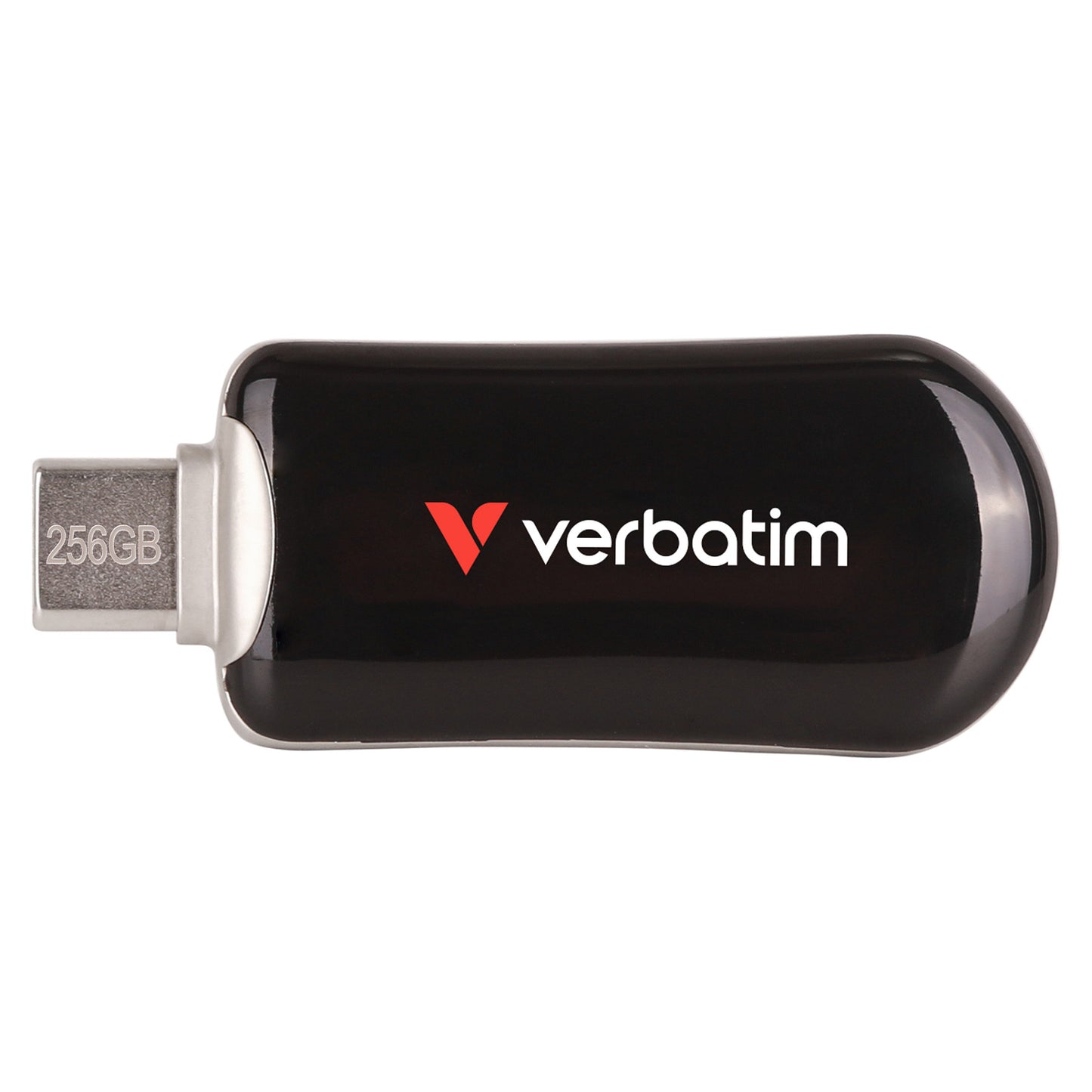 STICK 256GB Verbatim Plectra Black USB-C Flash Drive 30226