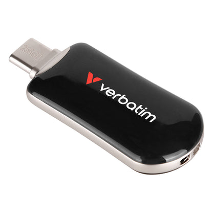 STICK 256GB Verbatim Plectra Black USB-C Flash Drive 30226