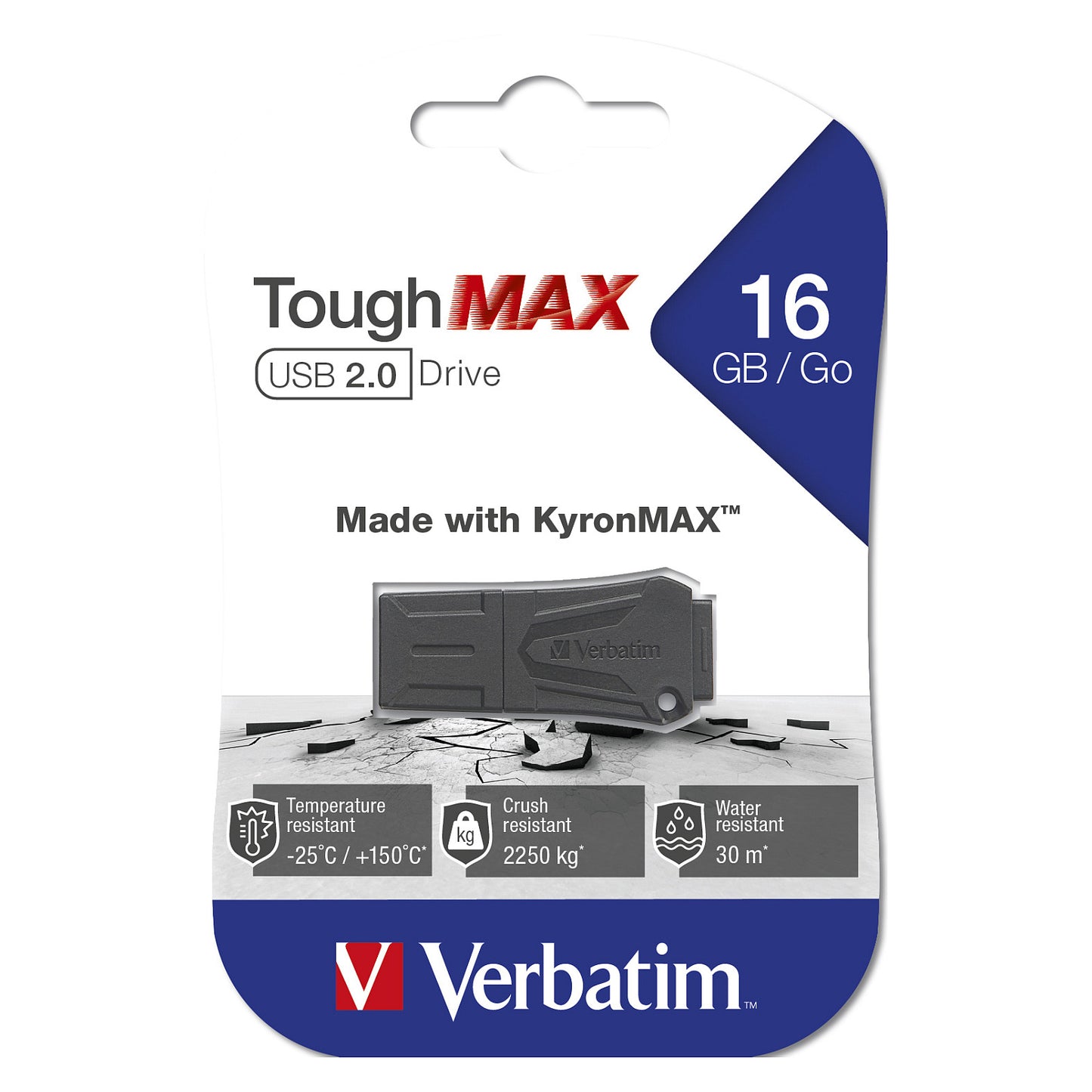 STICK 16GB Verbatim 2.0 ToughMax retail