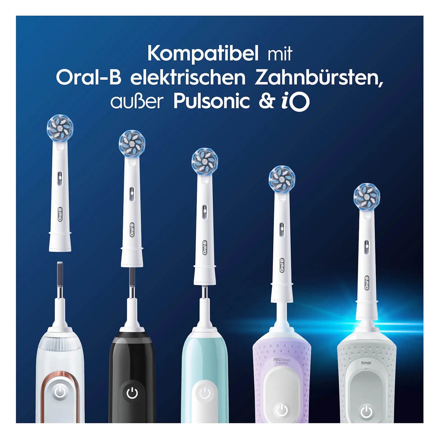 Oral-B Aufsteckbürsten Pro Sensitive Clean 4er