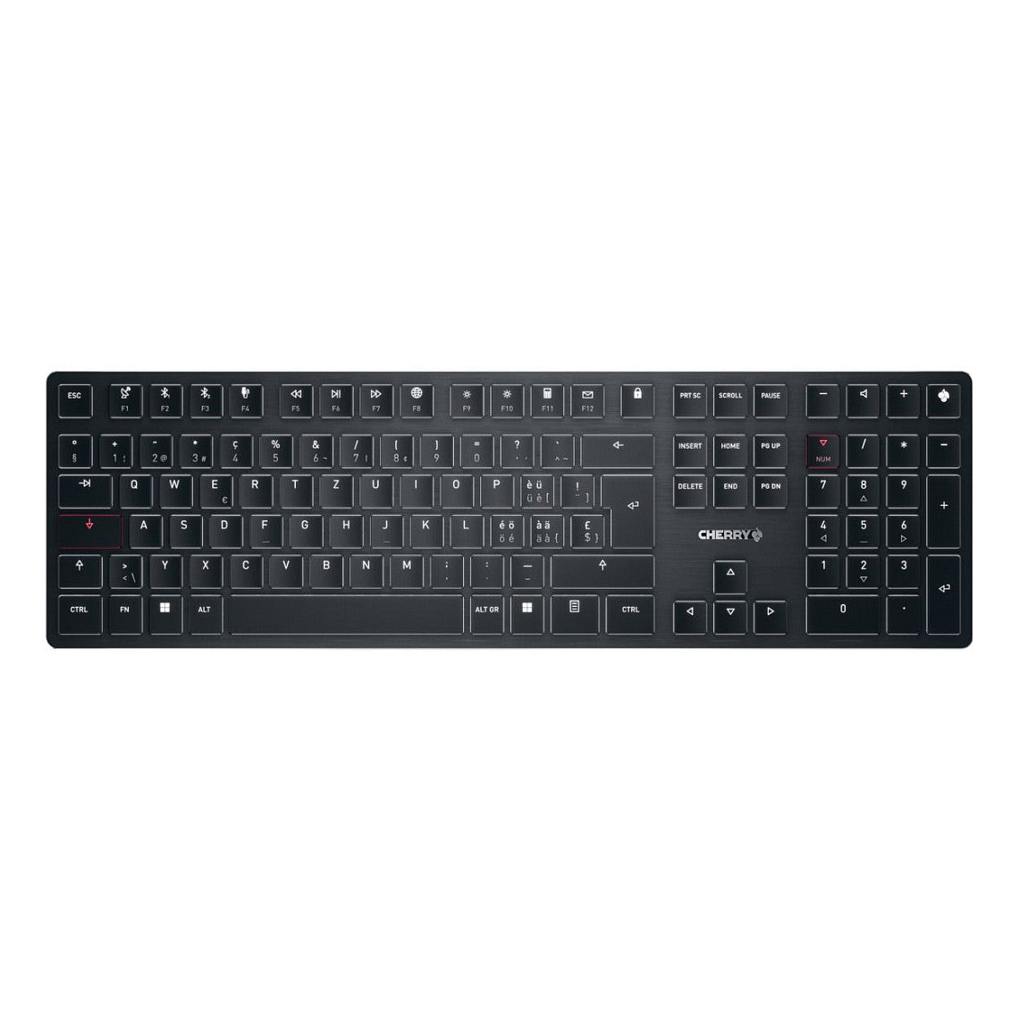 Cherry KW X ULP Wireless CH-Layout schwarz
