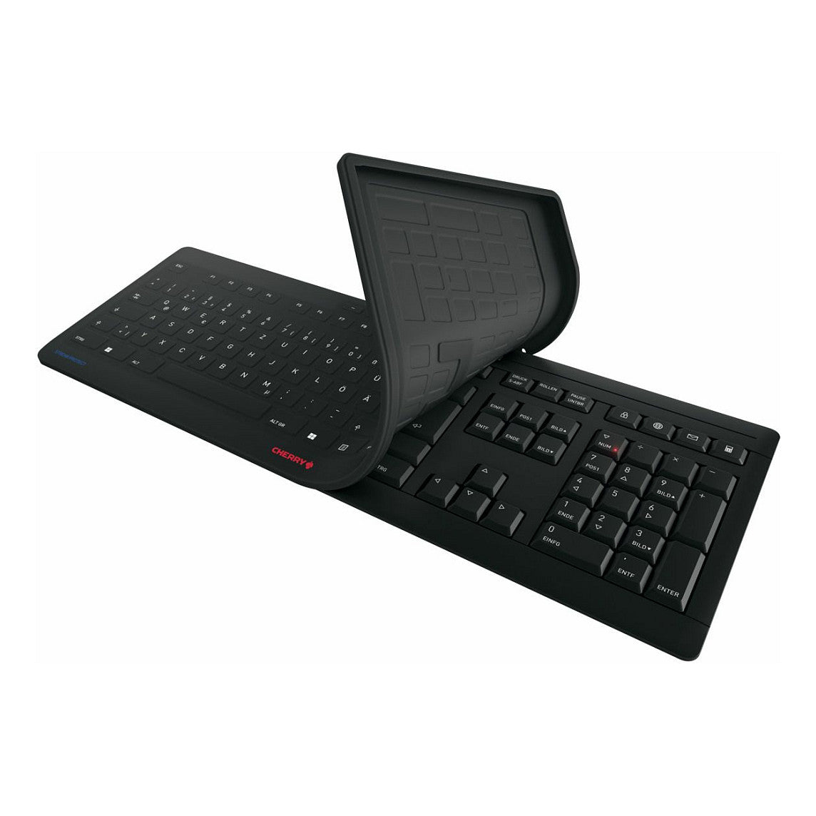 CHERRY STREAM PROTECT KEYBOARD Wireless GB-Layout sw