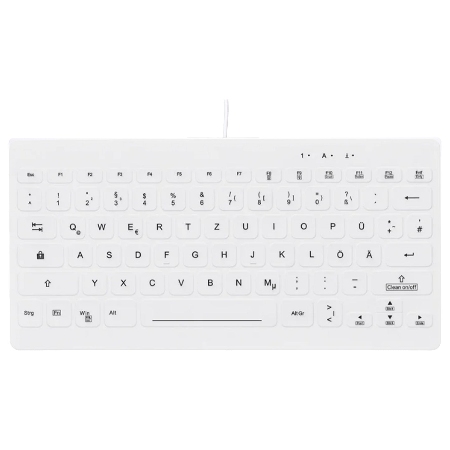 Cherry AKTIVE KEY Hygiene Mini Ultraflat Notebook Style