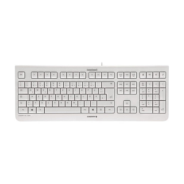 Cherry KC 1000 Corded CH-Layout weiß/grau