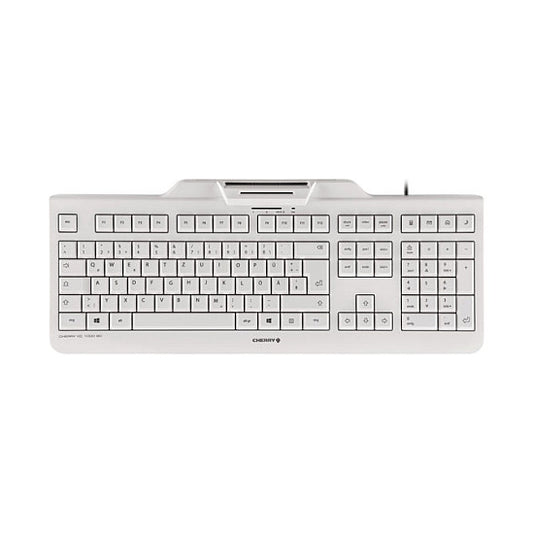CHERRY KC 1000 SC Corded GB-Layout weiß/grau Smartcard