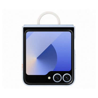 Samsung Clear Case with Ring fr Galaxy Z Flip6. Transparent