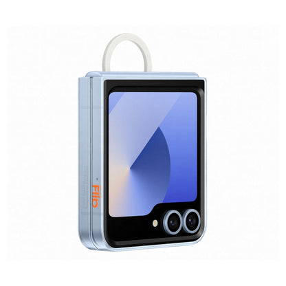 Samsung Clear Case with Ring fr Galaxy Z Flip6. Transparent