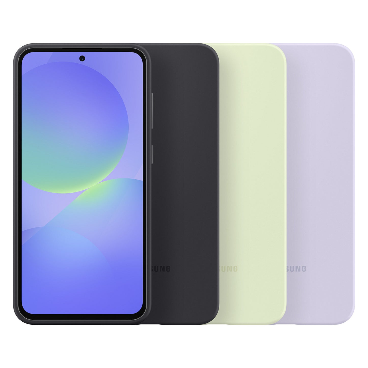 Samsung Silicone Case fr Galaxy A36. Black