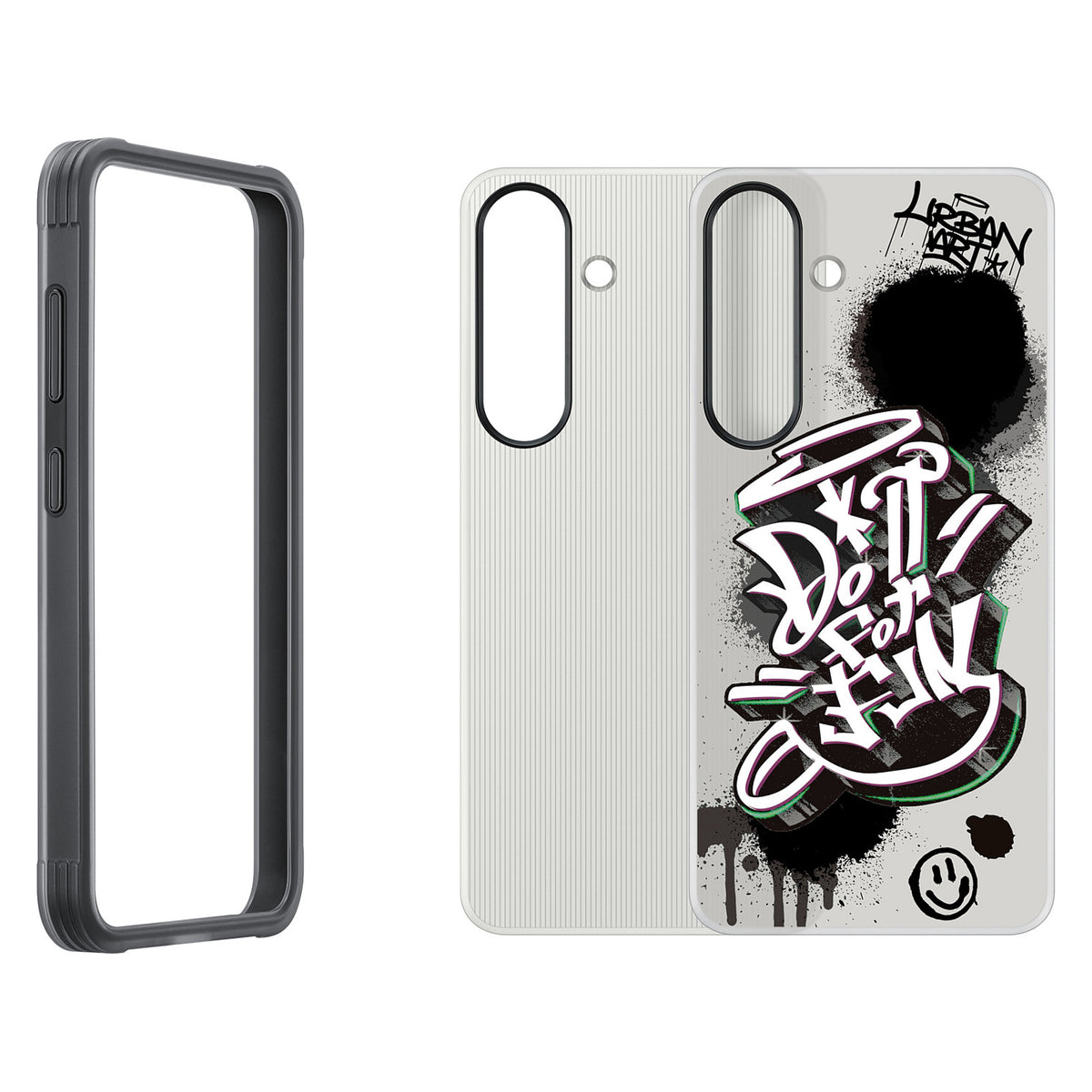 Samsung Flipsuit Rugged Case fr Galaxy S25. Black