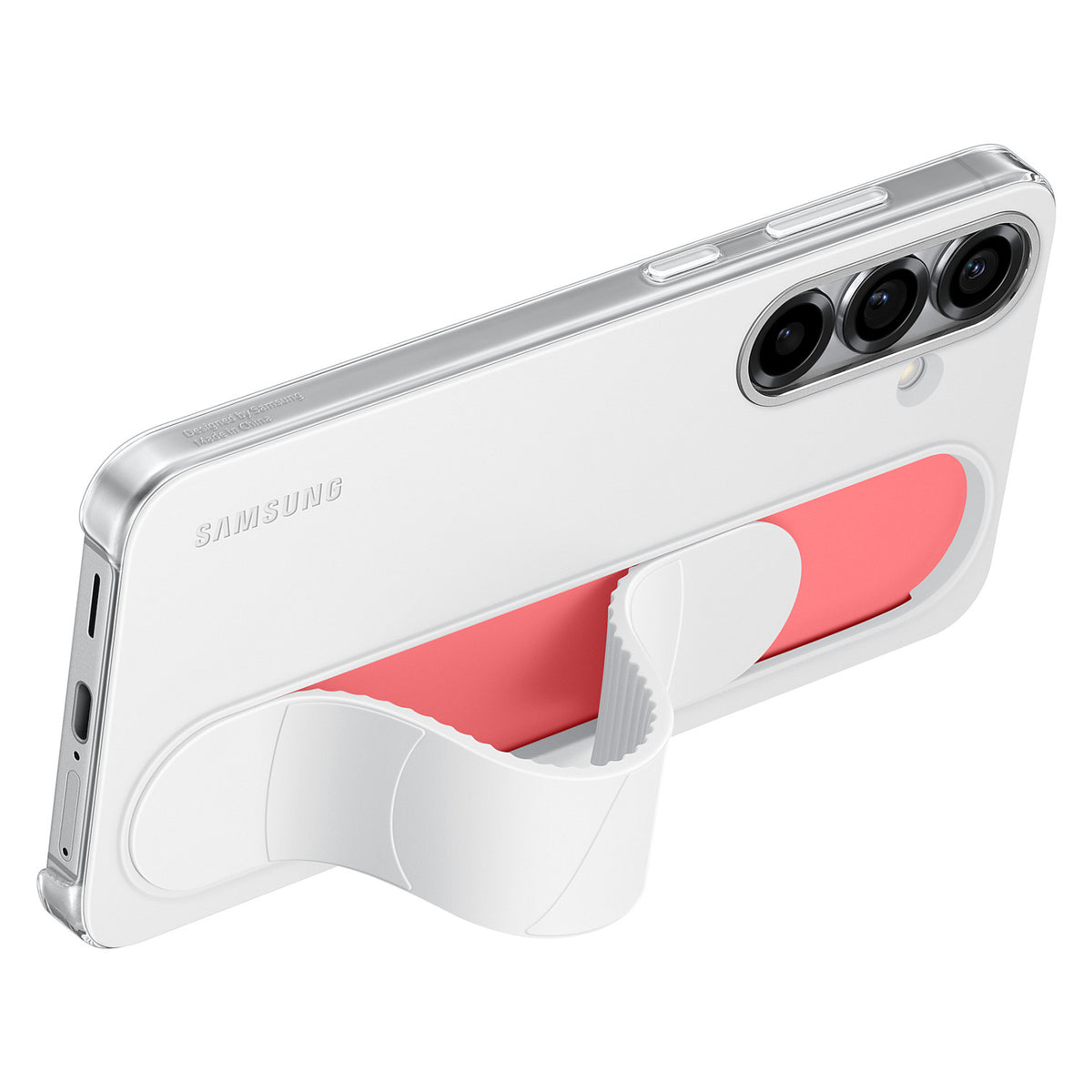 Samsung Standing Grip Case fr Galaxy S25+. White